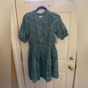 Nine West Ruffle Blouson Mini Dress NWT size medium